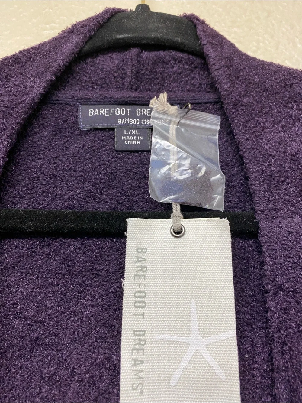 Barefoot Dreams Calypso Wrap Amethyst Open Cardigan - Picture 5 of 10